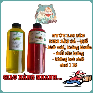 Nước lau sàn tinh dầu quế 1.000ml thơm phòng khử mùi diệt khuẩn giảm giá 39.000₫ 3