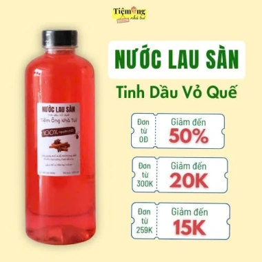 Nước lau sàn tinh dầu vỏ quế hữu cơ khử mùi kháng khuẩn Ông Nhà Tui - 58.999đ 2
