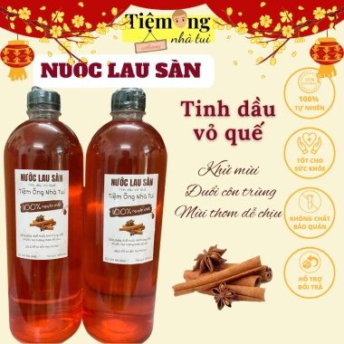 Nước lau sàn tinh dầu vỏ quế hữu cơ khử mùi kháng khuẩn Ông Nhà Tui - 58.999đ 4