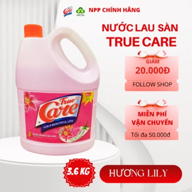 Nước lau sàn True Care 3.6kg - Sàn sạch, hương thơm ngát, giá chỉ 99.000₫ 2 Nước lau sàn True Care 3.6kg - Sàn sạch, hương thơm ngát, giá chỉ 99.000₫ 2