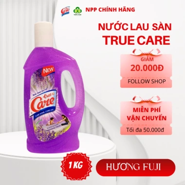 Nước lau sàn True Care hương hoa Fuji – Sàn sạch, hương thơm ngát, giá 29.000₫