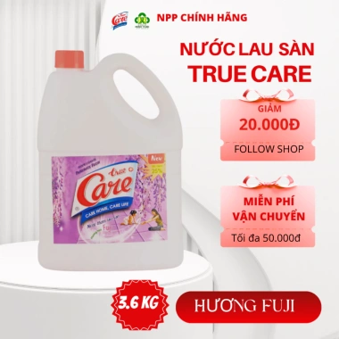 Nước lau sàn True Care hương hoa Fuji – Sàn sạch, hương thơm ngát, giá 29.000₫