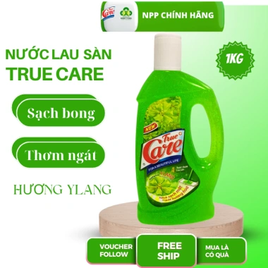 Nước lau sàn True Care hương hoa Ylang - sàn sạch, thơm ngát, giá 29.000 VND