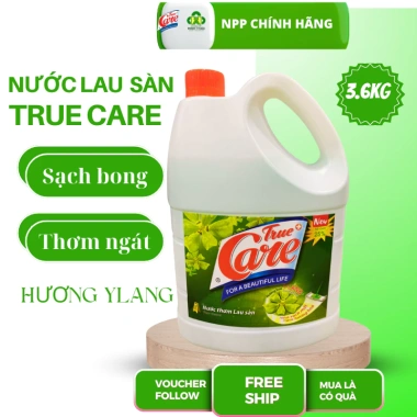 Nước lau sàn True Care hương hoa Ylang - sàn sạch, thơm ngát, giá 29.000 VND