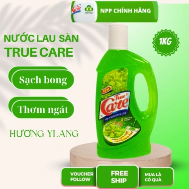 Nước lau sàn True Care hương hoa Ylang - sàn sạch, thơm ngát, giá 29.000 VND