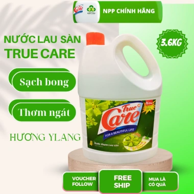 Nước lau sàn True Care hương hoa Ylang - sàn sạch, thơm ngát, giá 29.000 VND 6 Nước lau sàn True Care hương hoa Ylang - sàn sạch, thơm ngát, giá 29.000 VND 6