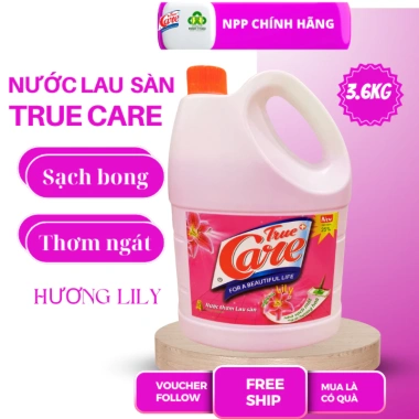Nước Lau Sàn True Care Hương Lily - Sạch Bong, Thơm Mát Cả Ngày, Giá chỉ 29.000 VND (Giảm từ 35.090 VND) 4