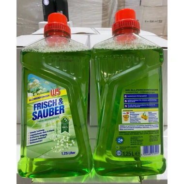 Nước lau sàn W5 Đức Hương bảo vệ men gạch, thơm tươi mát, giá ưu đãi 170k