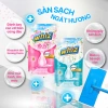 Nước Lau Sàn Whiz Đậm Đặc 3D Active 600ml/650ml - Khô Nhanh, Sạch Bóng, Thơm Lâu, Giá chỉ 37.000 đồng 3
