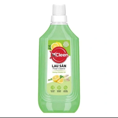 Nước Lau Sàn XCleen Hương Chanh Sả 1L Đậm Đặc - Xua Đuổi Côn Trùng, Thơm Lâu, Siêu Tiết Kiệm 35.000 VND