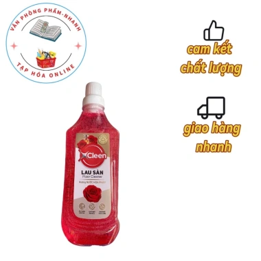Nước lau sàn Xleen hương Pháp 1L – khử mùi ẩm mốc & thú cưng, tặng bàn chải, 37.000đ