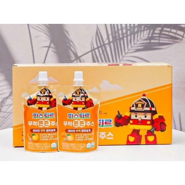 Nước Lê & Hoa Chuông Hữu Cơ Lotte 10 gói - Màu Cam cho bé, giá 99.000 VND 2