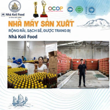 Nước Mắm 40 Độ Đạm Nhà Koii Vạn Phần 500ml - Giá 249.000đ, giảm 49.800đ
