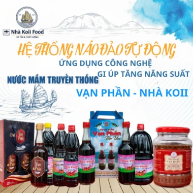 Nước Mắm 40 Độ Đạm Nhà Koii Vạn Phần 500ml - Giá 249.000đ, giảm 49.800đ