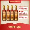 Nước Mắm 43 Độ Đạm Combo 4 chai 520ml Bếp Xưa - Giá ưu đãi 300k