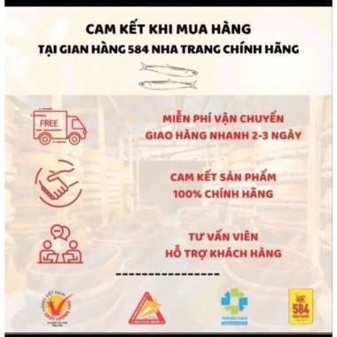 Nước Mắm 584 Nha Trang 25 Độ Đạm 2L - Chính Hãng, Giá 65.000, Tiết Kiệm Ngay