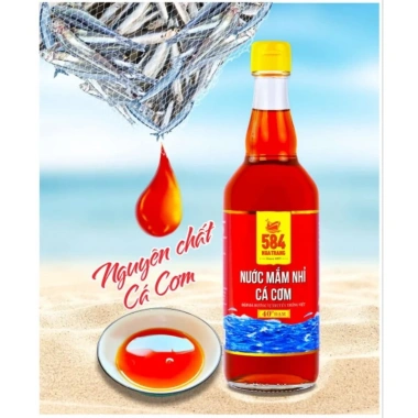 Nước Mắm 584 Nha Trang 40 Độ Đạm - Thùng 6 nhựa, giảm giá 175k