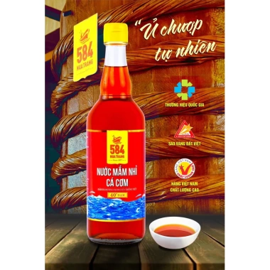 Nước Mắm 584 Nha Trang 40 Độ Đạm - Thùng 6 nhựa, giảm giá 175k