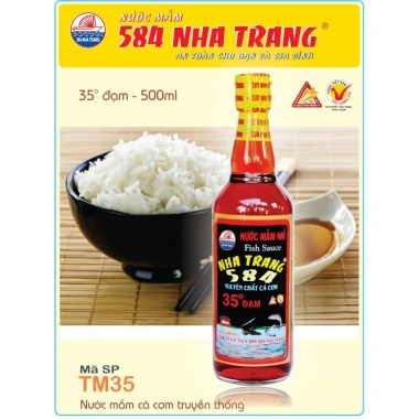 Nước mắm 584 NT 35° Đạm chai nhựa 330k/thùng - Giá giảm 390.000₫, chất lượng chuẩn 3