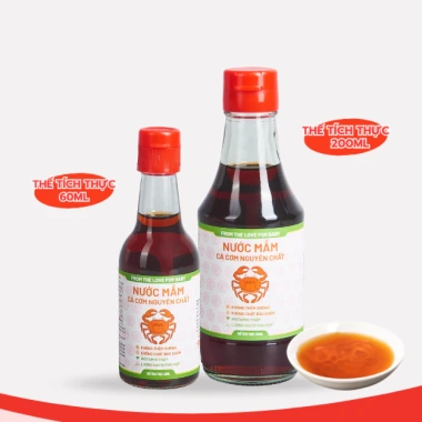 Nước Mắm Ăn Dặm 9Nghĩa Chai Thủy Tinh 60-200ml - Bổ Iot, Đạm Cá Cơm Nguyên Chất, Giá 27.000 VND