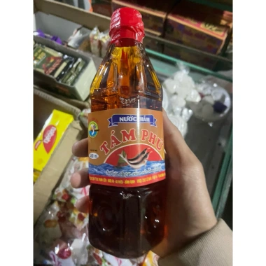 Nước Mắm Cá Cơm Bình Định Tám Phú 480ml - Hương Vị Truyền Thống, Giá 22.000₫