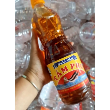 Nước Mắm Cá Cơm Bình Định Tám Phú 480ml - Hương Vị Truyền Thống, Giá 22.000₫