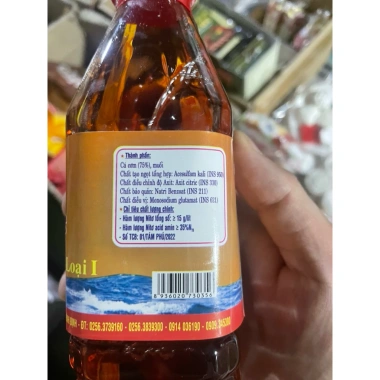 Nước Mắm Cá Cơm Bình Định Tám Phú 480ml - Hương Vị Truyền Thống, Giá 22.000₫