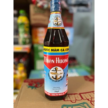 Nước Mắm Cá Cơm Thiên Hương 900ml - Hương Vị Đậm Đà, Giá Ưu Đãi 55.000₫