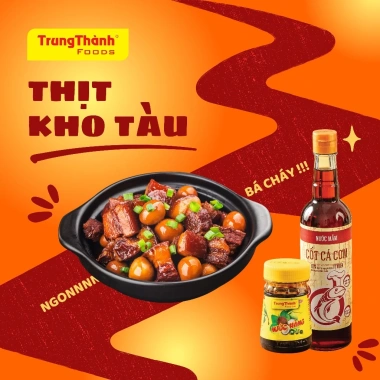Nước mắm cá cơm TrungThành 500ml chai thủy tinh - 100% tự nhiên, thơm đậm, giá 53k 8