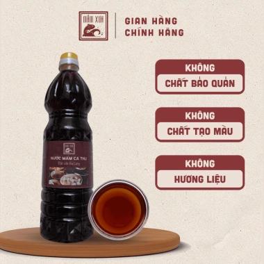 Nước mắm cá thu truyền thống mắm xưa 900ml - Hương vị đậm đà, giảm giá 263k