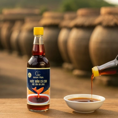 Nước mắm cao cấp Ba Làng Thanh Hóa ủ 4 năm - Combo 2 chai 500ml - Tặng mắm tôm - 100k (giảm từ 129k)