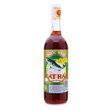 Nước Mắm Cát Hải Cao Đạm 2 chai - Hộp 140k giảm, vị đậm đà, chất lượng chuẩn 2