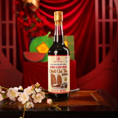 Nước Mắm Chắt Cá Thu Cát Hải Quang Hải 35 Độ Đạm OCOP 4 Sao 650ml - Giá chỉ 113.050đ 4