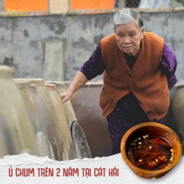 Nước Mắm Chắt Cá Thu Cát Hải Quang Hải 35 Độ Đạm OCOP 4 Sao 650ml - Giá chỉ 113.050đ 8