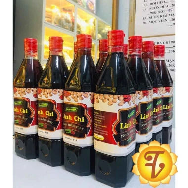Nước mắm chay Linh Chi 500ml - Hương vị đậm đà, không dầu cá, giảm giá 43.211₫