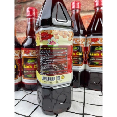 Nước mắm chay Linh Chi 500ml - Hương vị đậm đà, không dầu cá, giảm giá 43.211₫