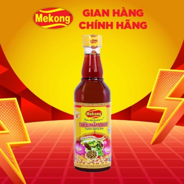 Nước Mắm Chay Mekong 500ml - Giá chỉ 25.000₫, giảm từ 32.500, hương vị tự nhiên