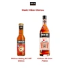 Nước mắm Chinsu ủ chượp 365 ngày 40 độ đạm 700ml + hương cá hồi 20 độ đạm 500ml giá ưu đãi 68.000