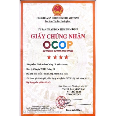 Nước mắm cốt cá cơm 35° đạm 1L Cường - Nguyên chất sạch, giá chỉ 100.000₫ 8