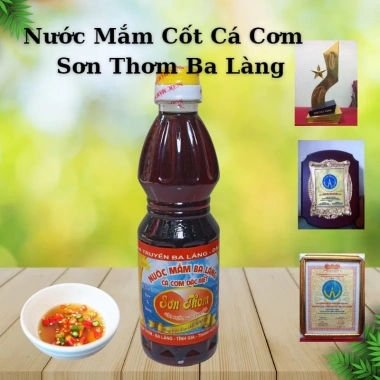 Nước mắm cốt cá cơm 45° đạm SƠN THƠM 500ml - Gia vị chấm, nguyên liệu nấu ăn, giảm giá 21% 2