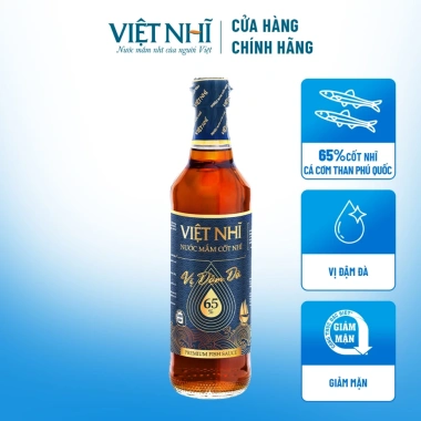 Nước Mắm Cốt Nhĩ 65% Cá Cơm Không Bảo Quản 500ml - Giảm Giá 85K