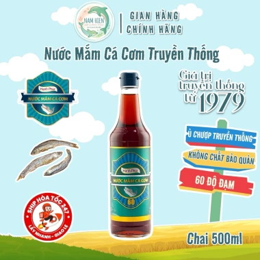 Nước Mắm Hạnh Phúc Cá Cơm Cao Đạm 60 Độ Đạm 500ml Giảm giá Giá 173k