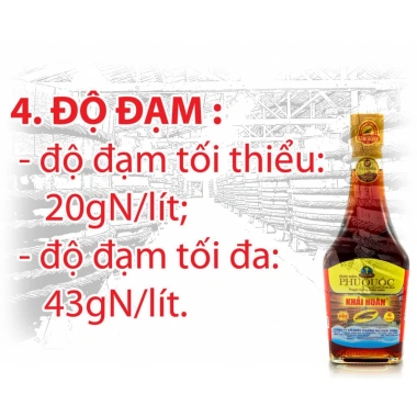 Nước mắm Khải Hoàn thùng 6 chai 215ml đạm 40% - Giá chỉ 390.000, hương vị chuẩn