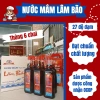 Nước Mắm Lâm Bão Nút Đỏ 27 Độ Cốt Cá - Thùng 6 Chai 1L Chính Hãng, Giá 314.500₫