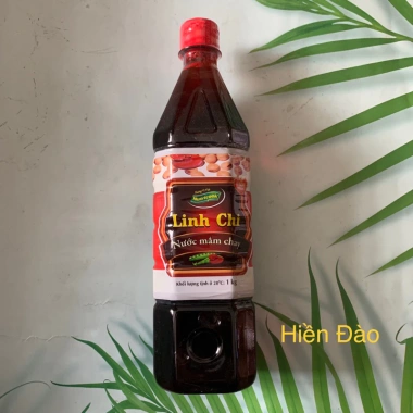 Nước mắm Linh Chi Chay 1 lít - Giảm còn 40.000₫, hương vị đậm, chất bảo quản 2