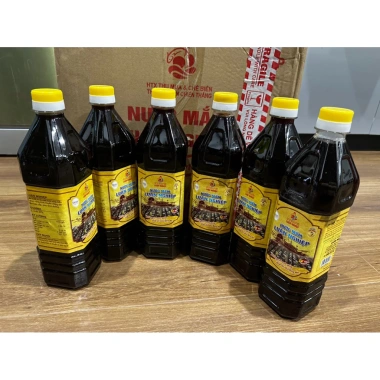 Nước mắm Luận nghiệp 34 độ đạm 1 lít - Ocop 4 sao, giảm giá 180.000₫