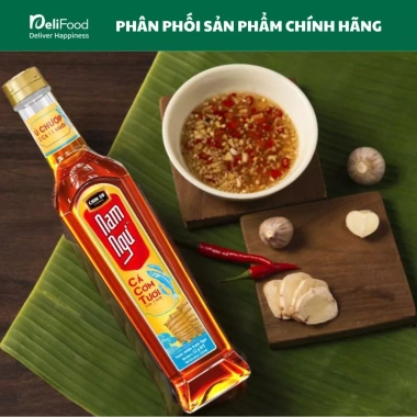 Nước mắm Nam Ngư 500ml - Sóng sánh đậm vị cá cơm tươi, giảm giá 73.500₫