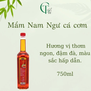 Nước mắm Nam Ngư 750ml 650ml - Hương vị truyền thống, giá ưu đãi 59.999₫, giá gốc 74.999₫