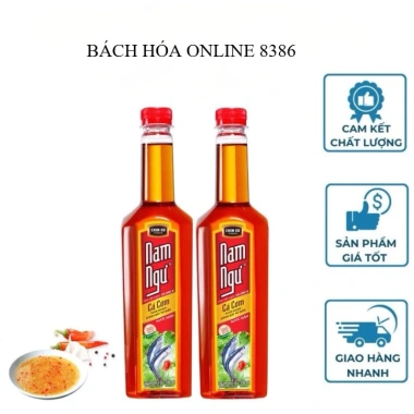 Nước mắm Nam Ngư cá cơm 500ml Chính Hãng - Giá 48.999đ, hương vị đậm đà, giảm giá