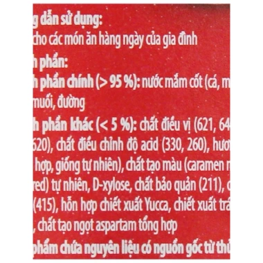 Nước mắm Nam Ngư cá cơm 500ml Chính Hãng - Giá 48.999đ, hương vị đậm đà, giảm giá 4